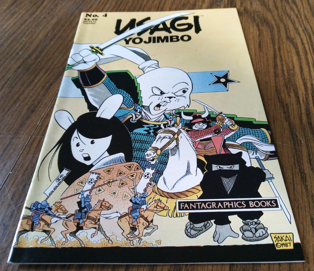 Usagi Yojimbo #4 November 1987 Fantagraphics Books